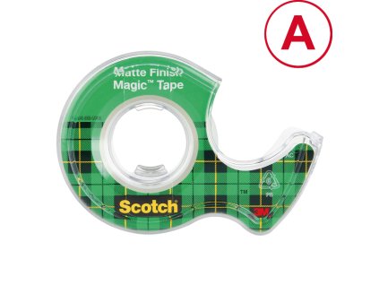 Páska lepicí popisovatelná 3M SCOTCH MAGIC  19 mm x 7,5 m