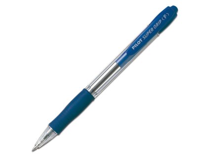 Pero kuličkové PILOT Super Grip - modrá