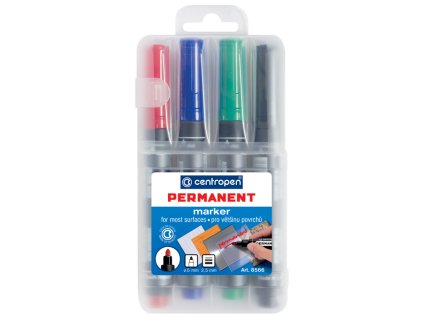 Popisovač Centropen 8566 / 4 ks