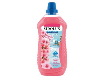 Prostředek univerzální na mytí podlah Sidolux soda power 1 l - Japanese cherry