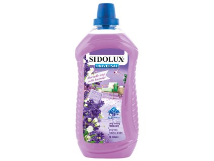 Prostředek univerzální na mytí podlah Sidolux soda power 1 l - Marseillské mádlo s Levandulí