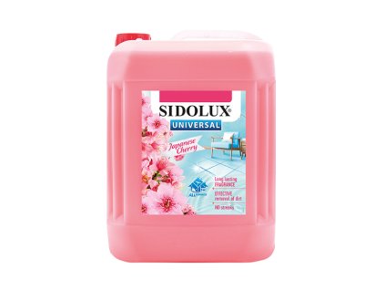 Prostředek univerzální na mytí podlah Sidolux soda power 5 l - Japanese Cherry