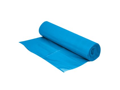 Pytel do koše 700 x 1100 mm 80 my - modrá / 15 ks