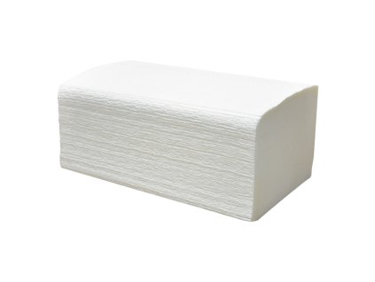Ručníky papírové "ZZ" Comfort XXL 25x23 cm, 2 vrstvá celulóza - bílá 4200 ks (50513)