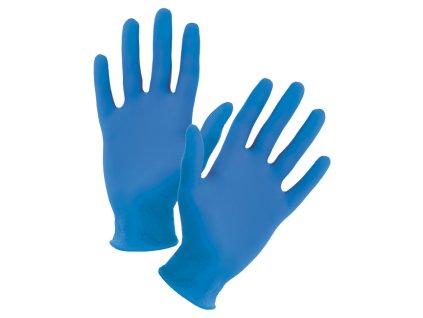 Rukavice nitrilové jednorázové nepudrované vel. XL / 100 ks