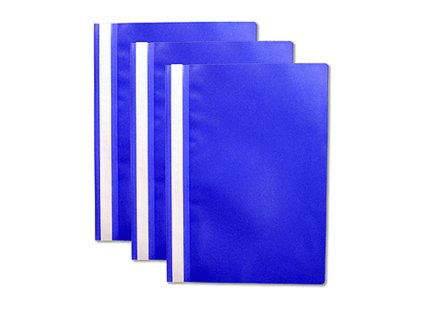 Rychlovazač PVC barevný - tmavě modrá / 25 ks