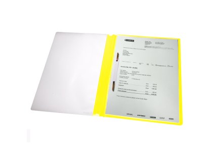 Rychlovazač PVC barevný - žlutá / 25 ks