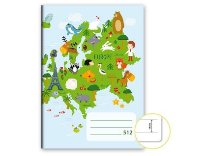 Sešit A5 512 - linka