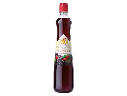 Sirup YO lesní ovoce 0,7 l