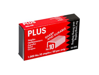 Sponky do sešívačky č.10, ostřené / 1000 ks