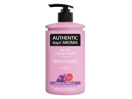 Tekuté mýdlo AUTHENTIC grapes & grapefruit 400ml