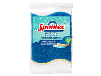 Viskózní houbička Spontex 2 Soft / 2 ks