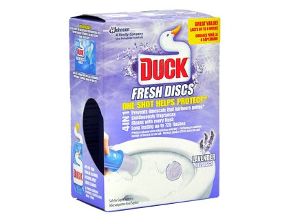 WC čistič DUCK Fresh Discs 36 ml - levandule