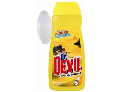 WC gel tekutý 3v1 Dr. Devil, 400ml - Lemon Fresh