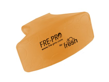 Závěska pro dámské toalety vonná BOWL CLIP - tmavě oranžová  mango