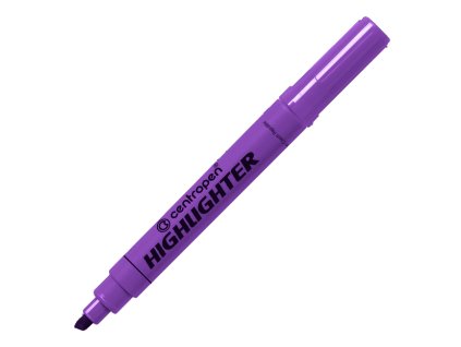 Zvýrazňovač Centropen 8552 FAX - fialová