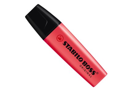 Zvýrazňovač STABILO BOSS - červená
