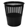 Koš odpadkový CHEMOPLAST děrovaný - černá