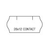 9303 etiketa contact 26 x 12 mm 1500 etiket bila