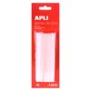 Tavné tyčinky pr. 7,5 mm APLI transparentní / 10 ks