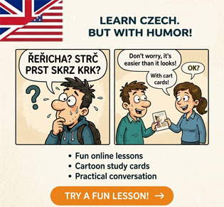 Learn Czech online and in Vimperk