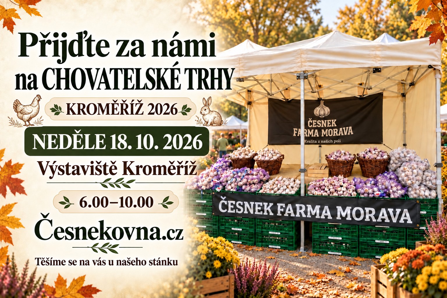 ptačí burza kroměříž 18.10.2026