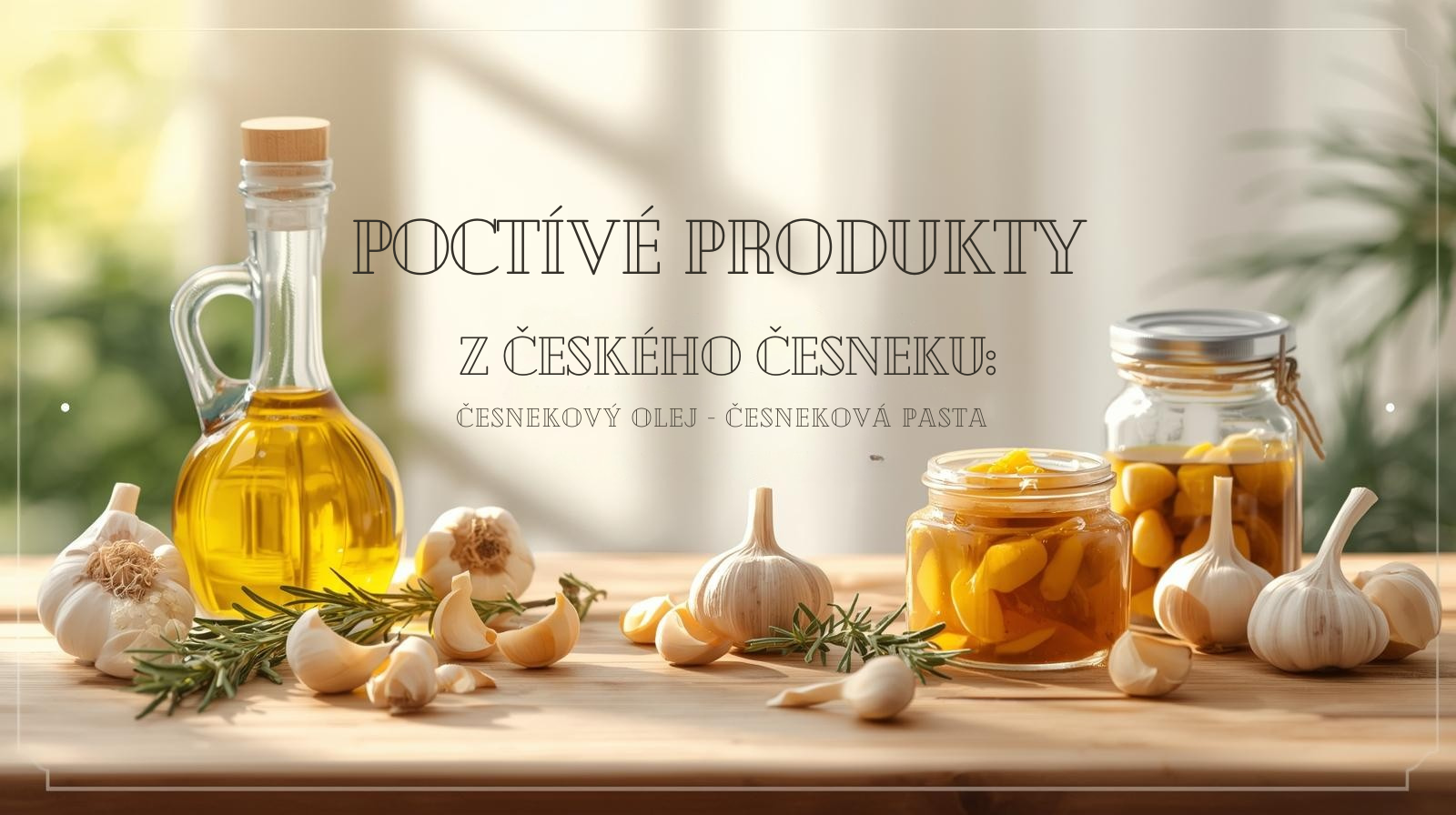 česnekove produkty