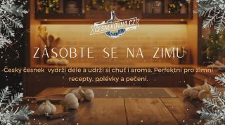 Připravte se na zimu s kvalitním českým česnekem – trvanlivý, aromatický a vždy po ruce. Objednejte si zásobu na...