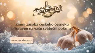 Připravte se na zimu s kvalitním českým česnekem – trvanlivý, aromatický a vždy po ruce. Objednejte si zásobu na...