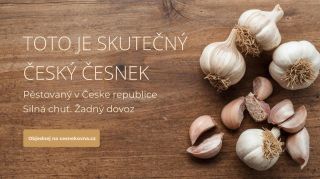 Toto je skutečný český česnek. Pěstovaný v Česku, s výraznou chutí, kterou v kuchyni poznáš hned. Žádný dovoz. Žádné...