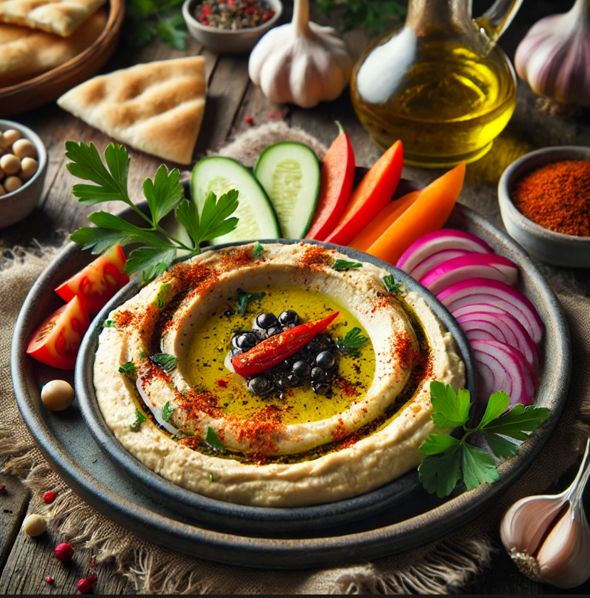 Hummus s černým česnekem: Nudný hummus? Já tedy ne!