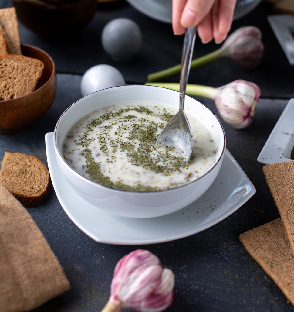 Pomazánka z medvědího česneku