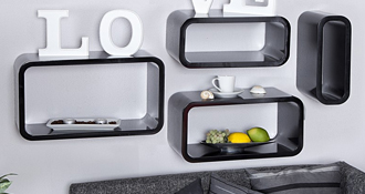 I nástěnné police mohou být nejen účelné, ale i stylovým vybavením