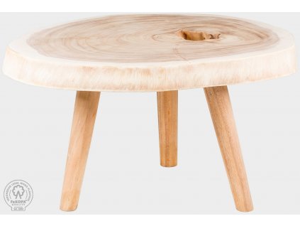 TRUNK - konferenční stolek ze suaru 80x70 cm