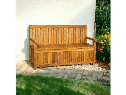PIETRO 150 s úložným prostorem - lavice z teaku