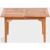 ELEGANTE IX - rozkládací stůl z teaku 120x130-180 cm