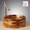 Umyvadlo LUGO - teakové umyvadlo