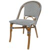 BISTRO - židle z ratanu, bílá