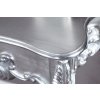 Klasický konferenční stolek - Rococo, stříbrný