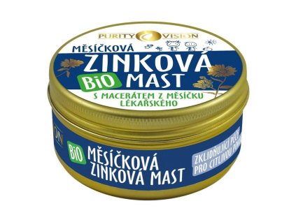 BIO MĚSÍČKOVÁ ZINKOVÁ MAST 70 ML Purity Vision