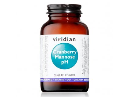 Cranberry Mannose pH 50g (Brusinky, manóza a draslík) Viridian