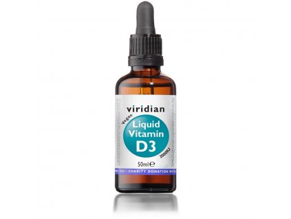 Liquid Vitamin D3 2000iu 50 ml Viridian