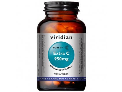 Extra C 950mg 90 kapslí (Vitamín C 950mg) Viridian