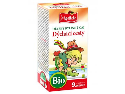 Apotheke BIO čaj dětský Dýchací cesty 20x1,5g