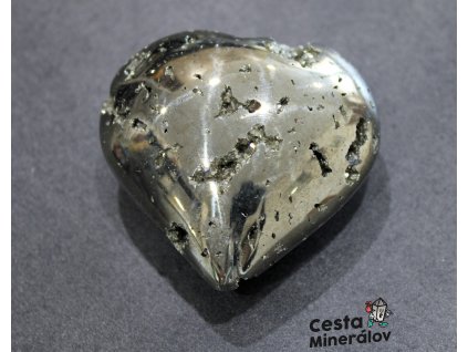 Pyrit srdce 6 cm
