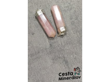 Ruženín prívesok - kyvadlo