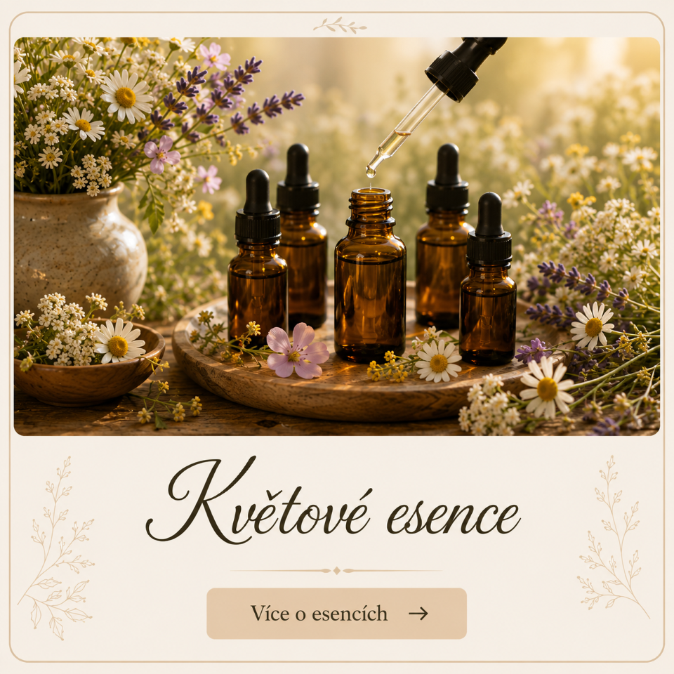 Míchání květových esencí na míru Křenice u Říčan, Praha-východ