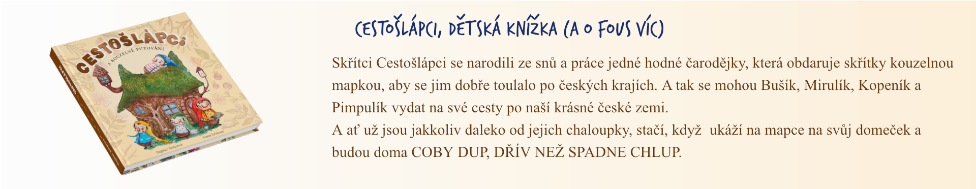 O knize Cestošlápci