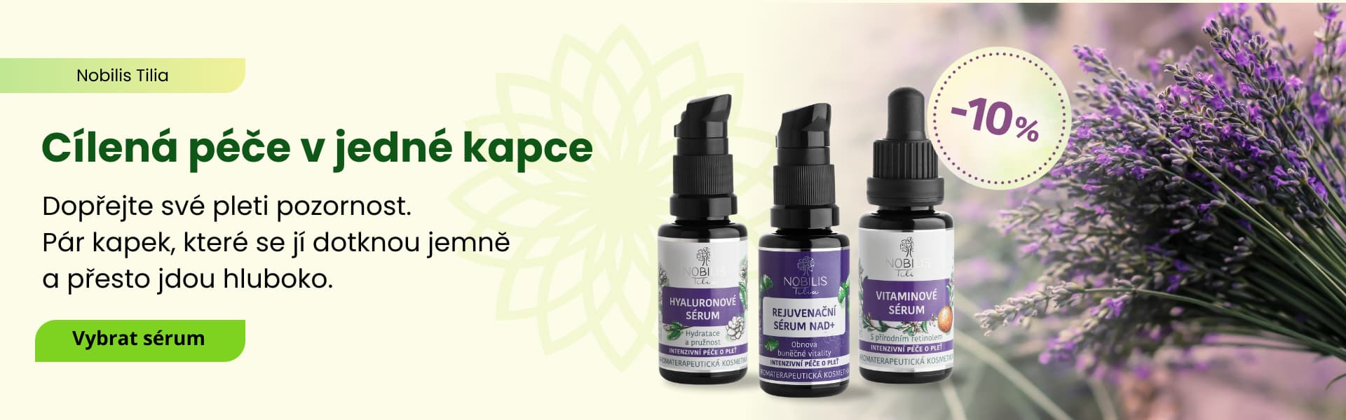 Pleťová séra Nobilis Tilia