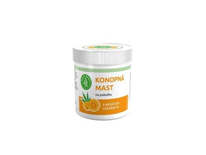 Zelená země Konopná mast na kůži 100 ml - cestouprirody.eu
